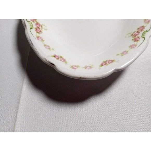 W.H. Grindley and Co. ENGLAND Rosemary Platter 9" Long (9a3) - Picture 4 of 6